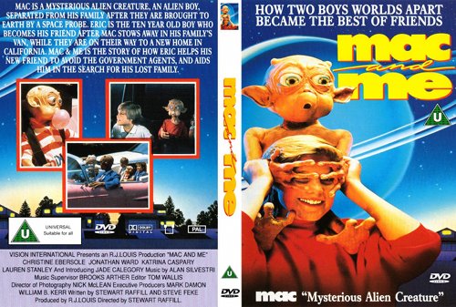DVD cover of Mac and Me